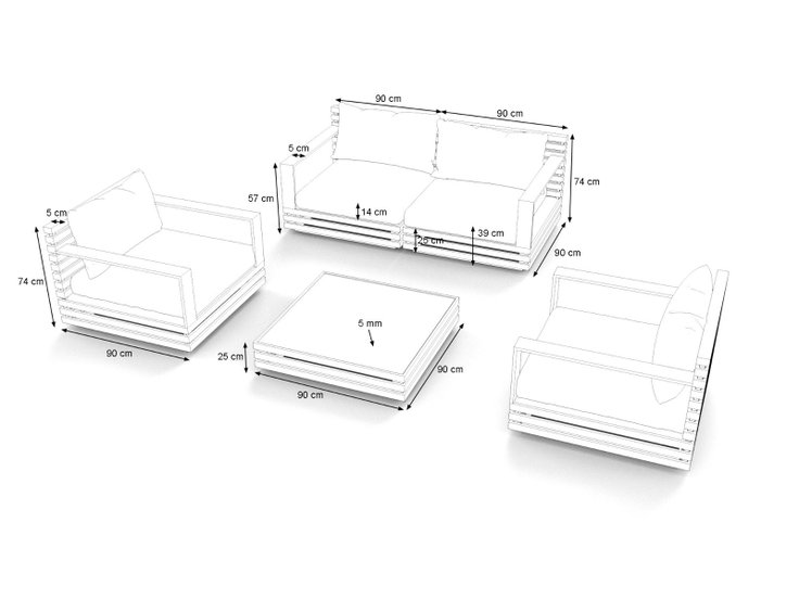 Produktabmessungen - RN-4 S