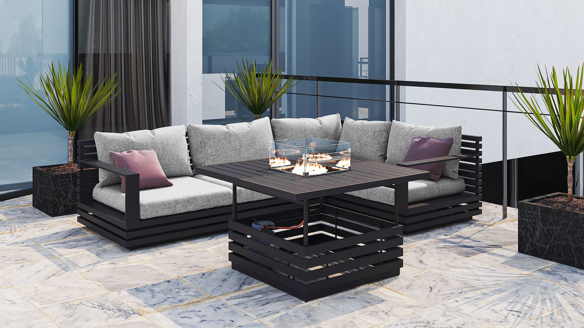 RN-1 S mit Feuertisch