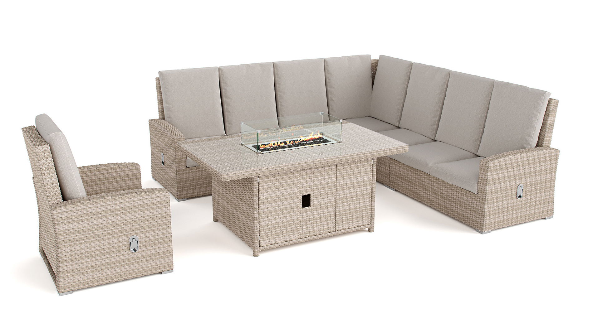 Sansibar L mit Feuertisch