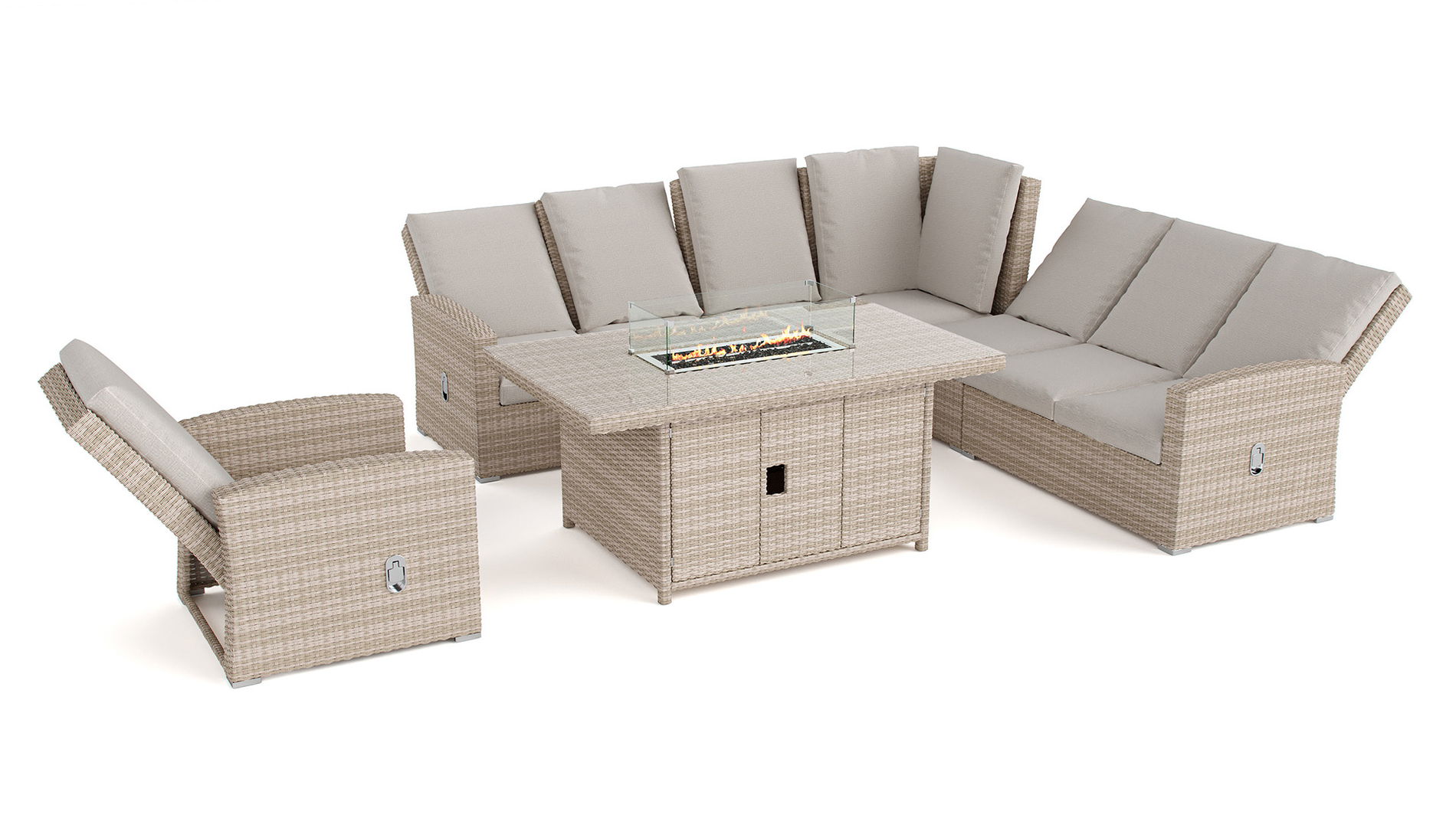 Sansibar L mit Feuertisch