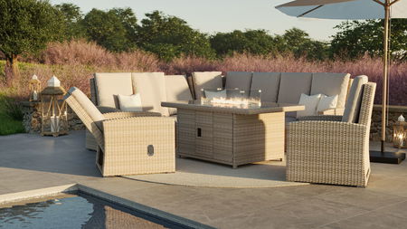 Sansibar XL mit Feuertisch