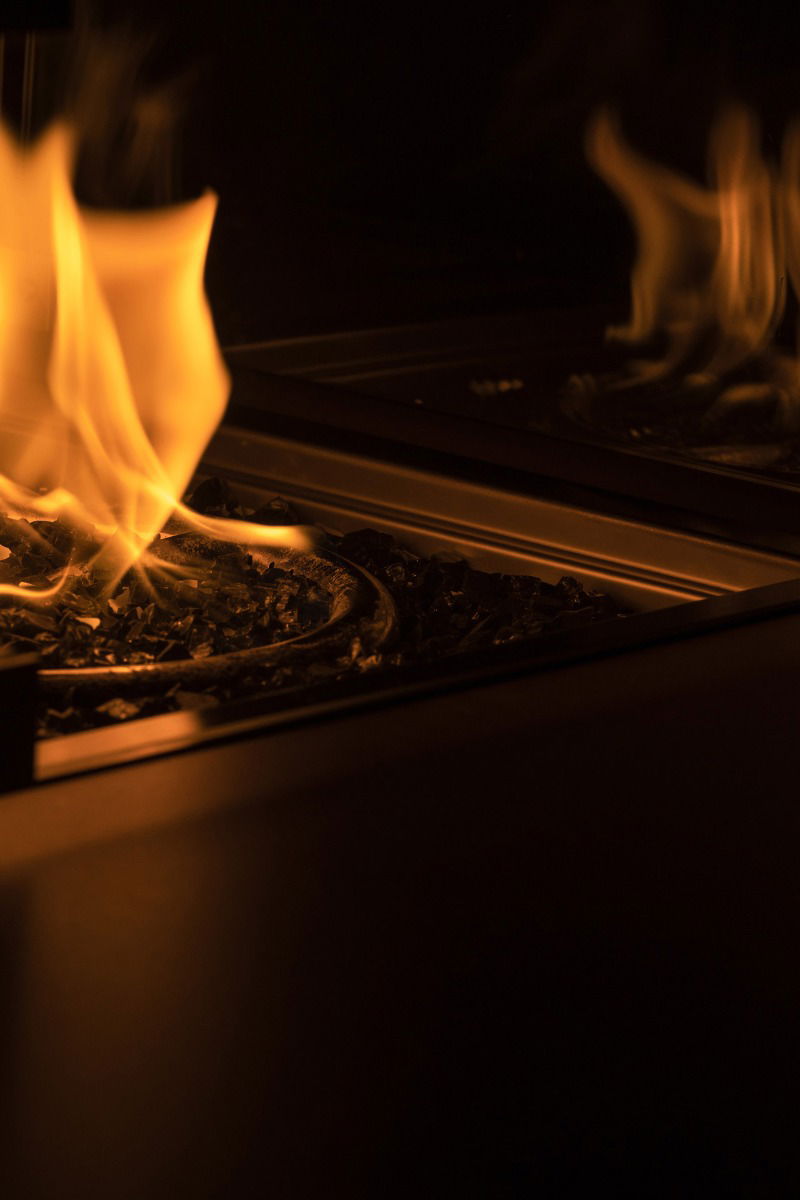 Valentino XL mit Feuertisch Condor 50 mbar