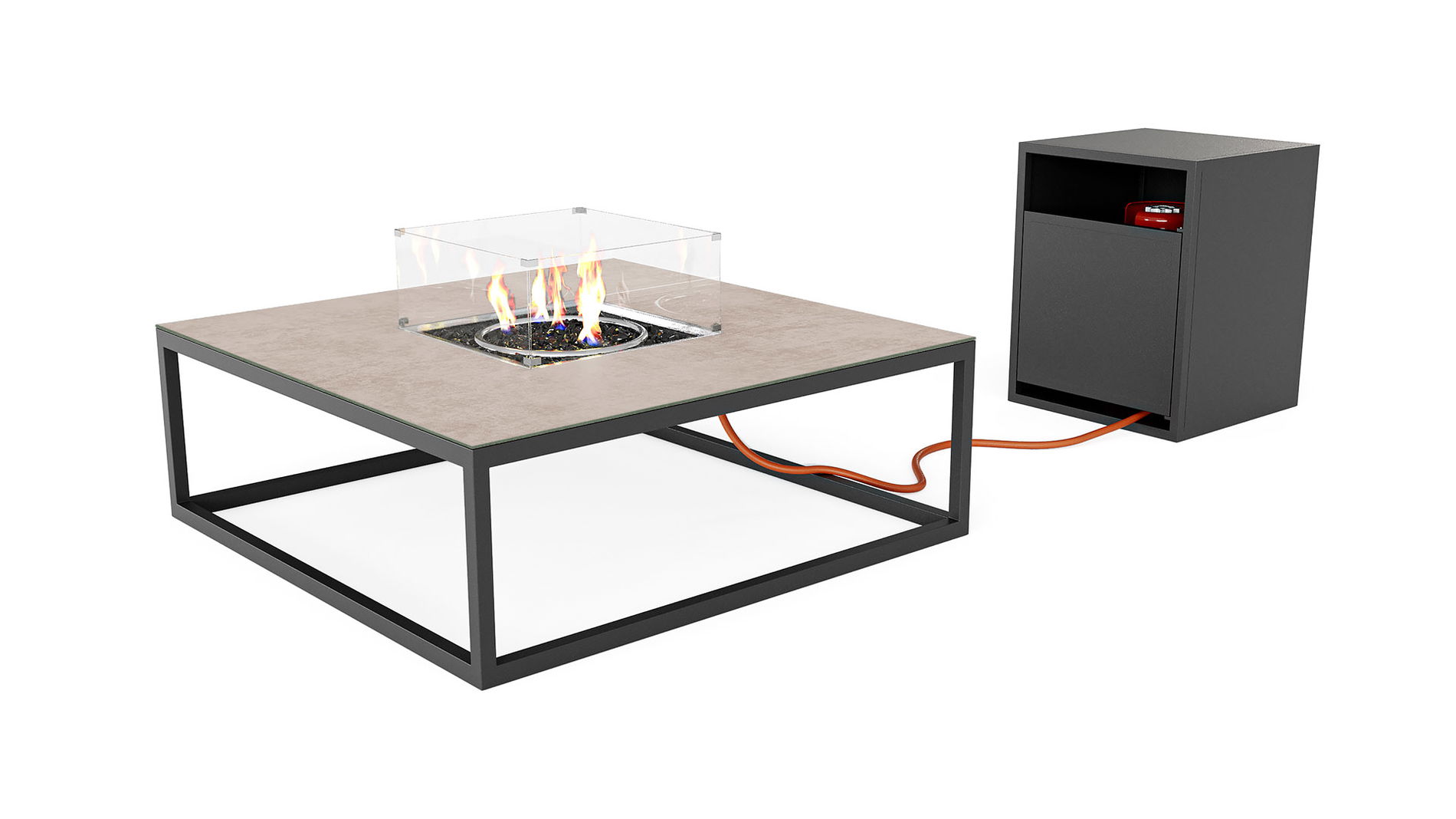 Athena M mit Feuertisch Condor 50 mbar