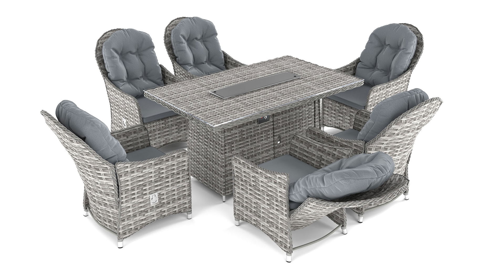 Velia Relax L mit Feuertisch