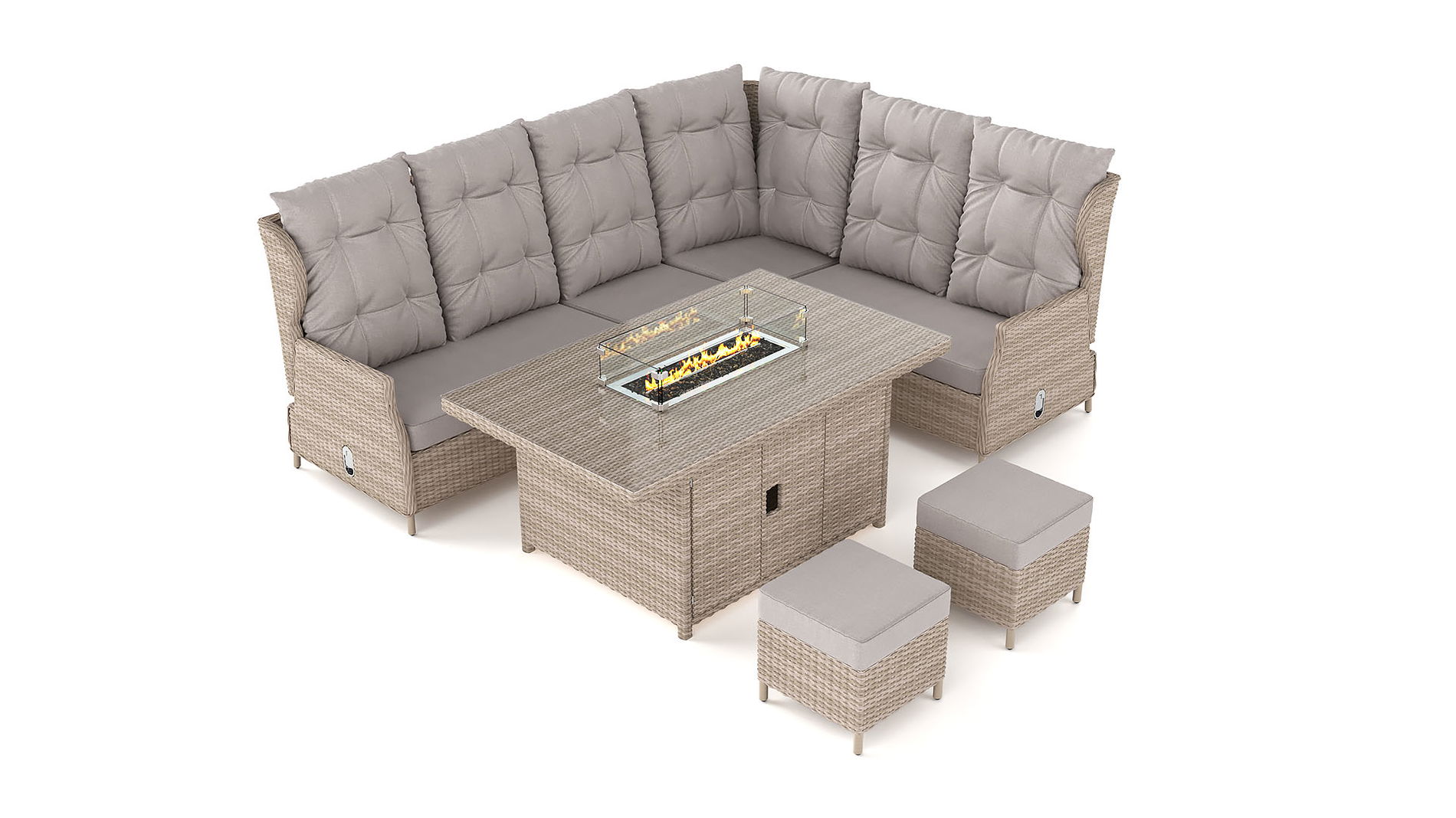 Bari L mit Feuertisch