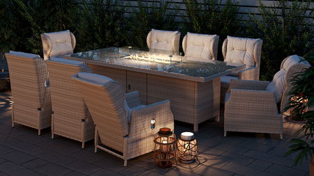 Bariya XL mit Feuertisch - 50mbar - R22