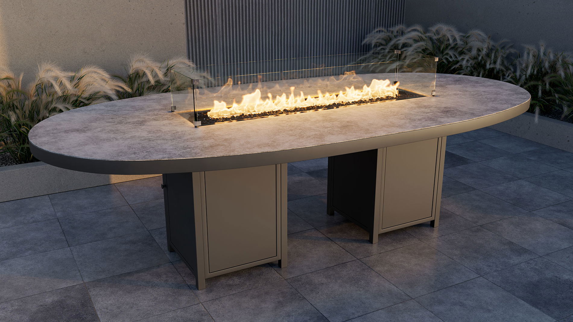 Cadora XL Feuertisch