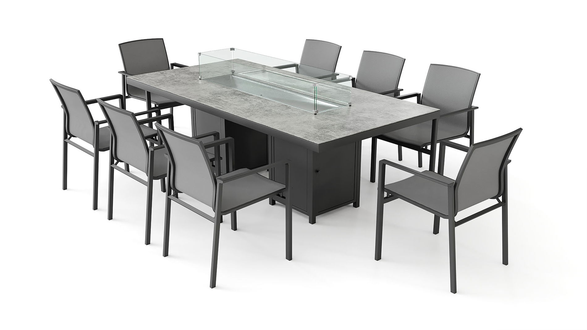 Mali Dining XL mit Feuertisch