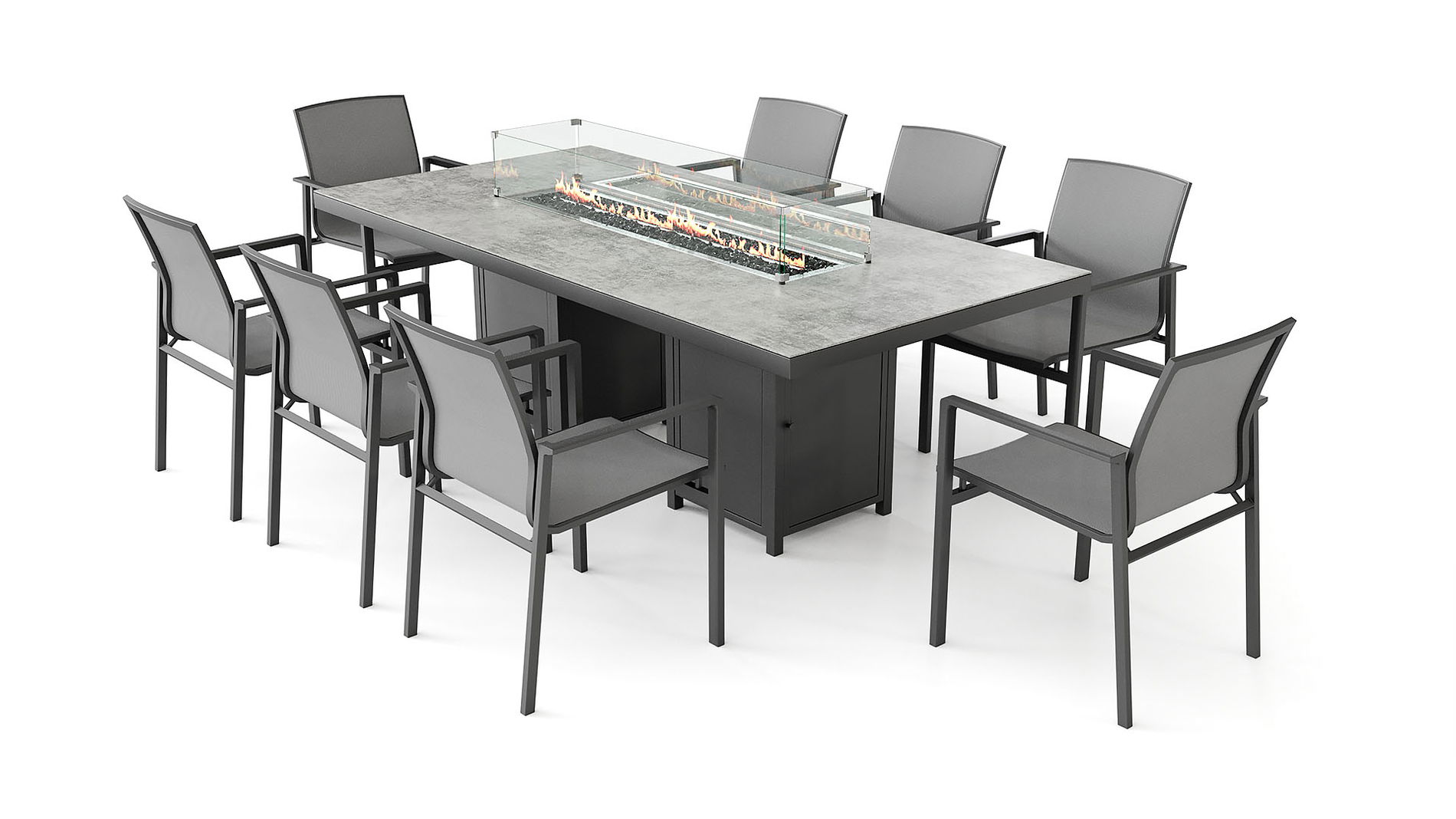 Mali Dining XL mit Feuertisch