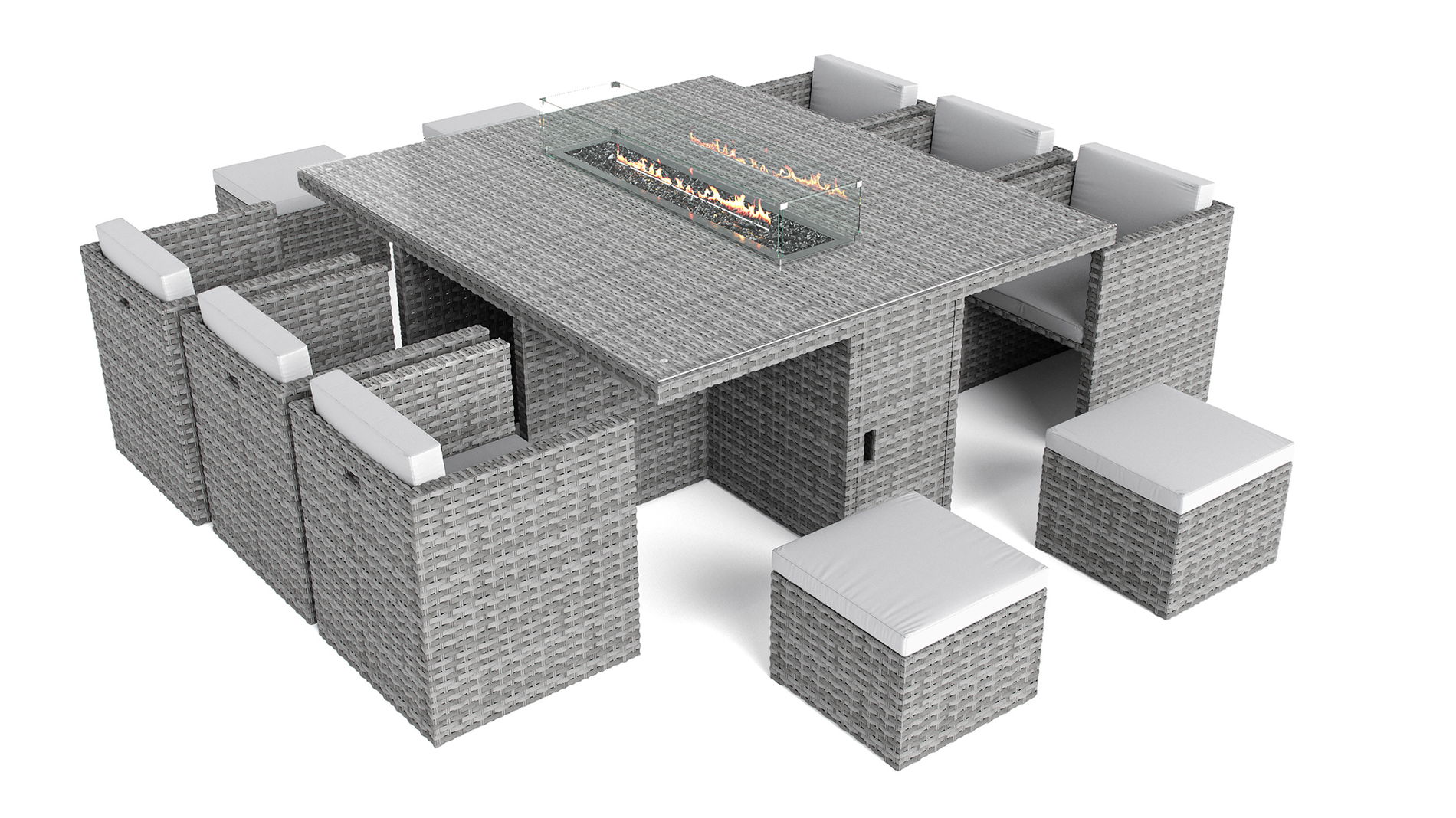 Brooklyn L mit Feuertisch