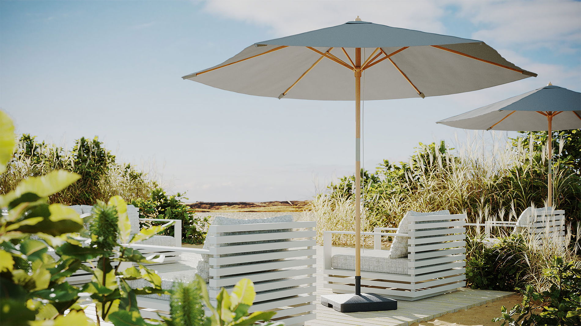 Sonnenschirm Dominica