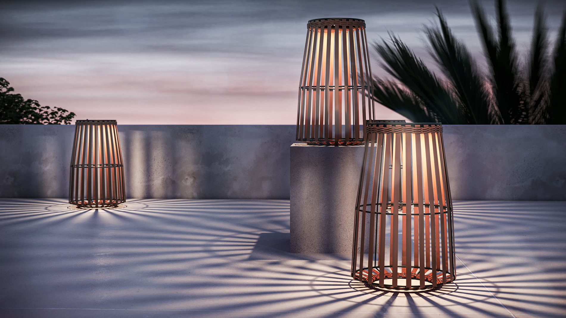 Outdoor Solarlampe Lumina L · Garten & Terrasse