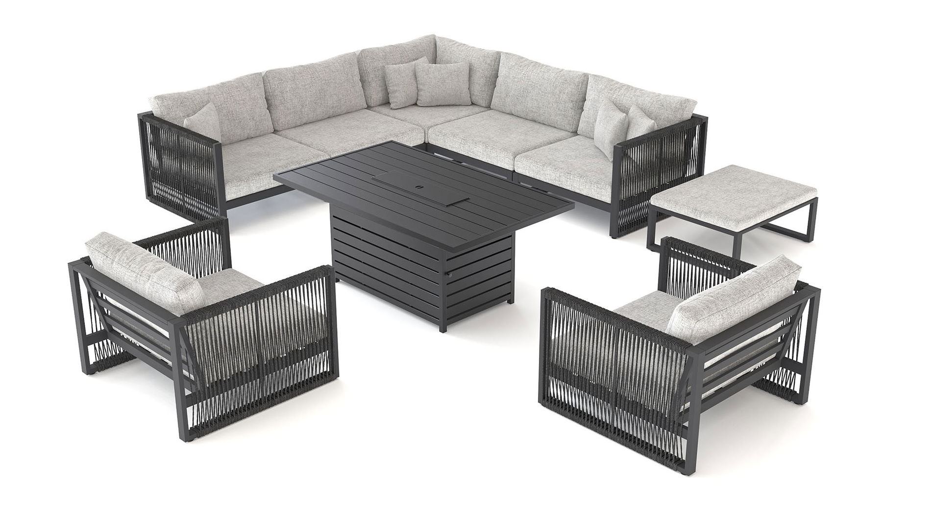 Matteo Rope XL mit Feuertisch