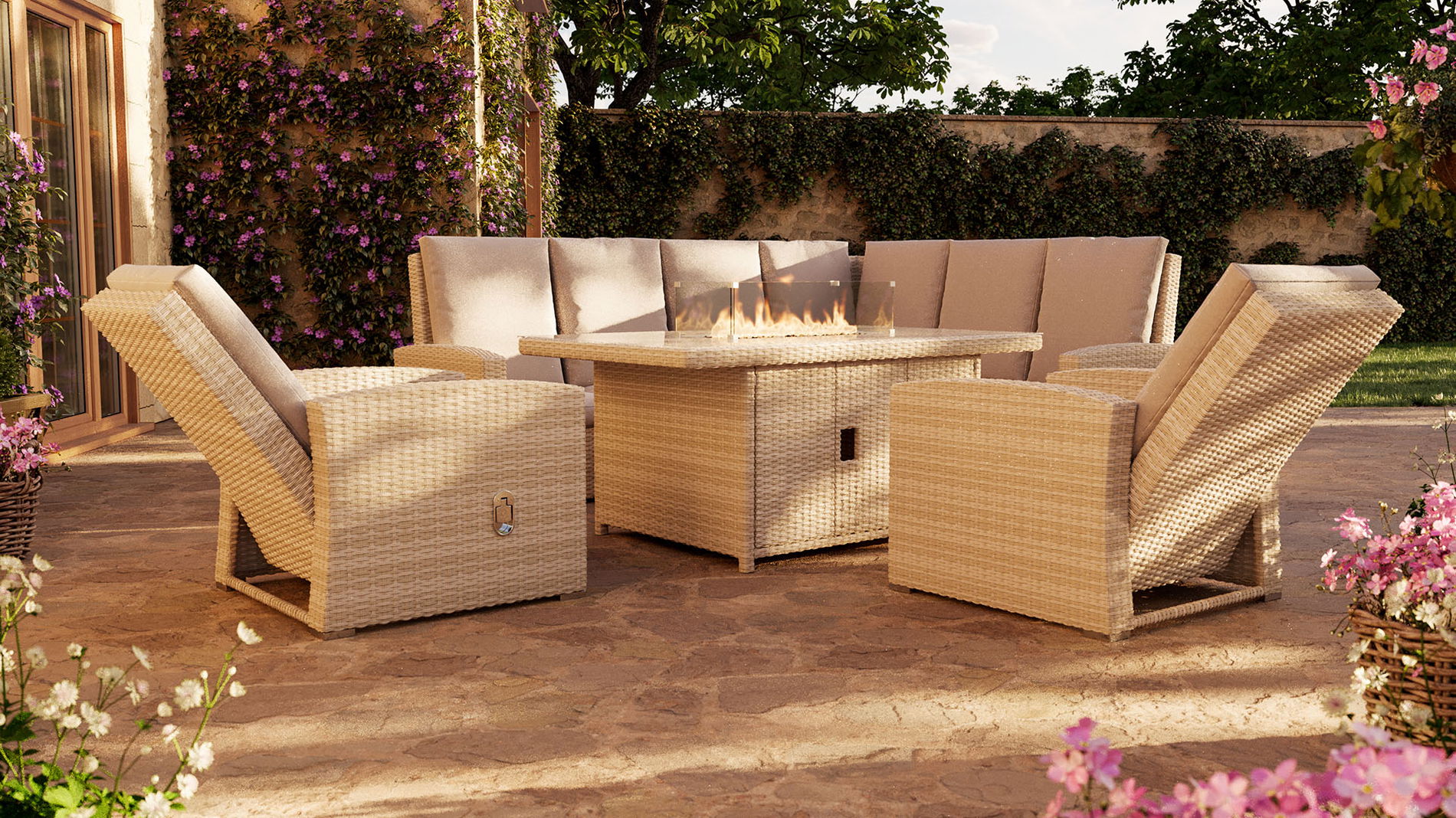 Sansibar M mit Feuertisch