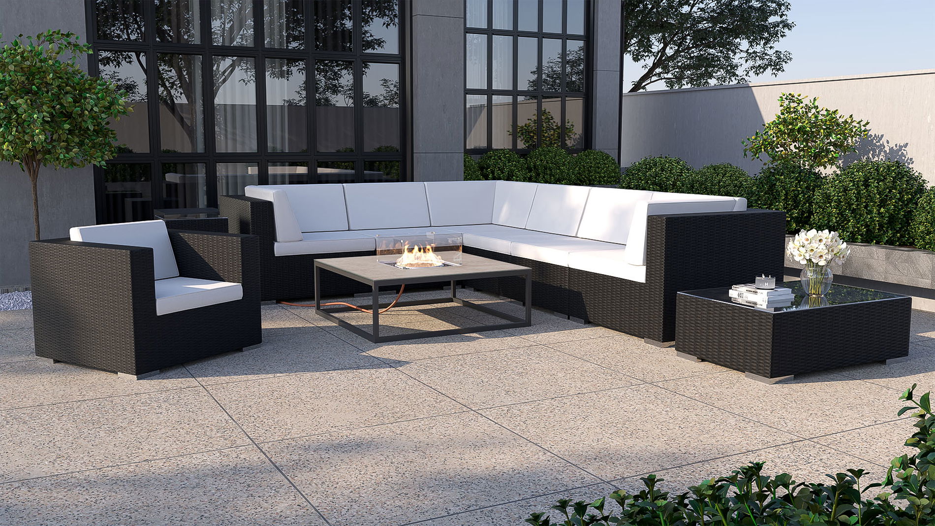 Epona L mit Feuertisch Condor 50 mbar