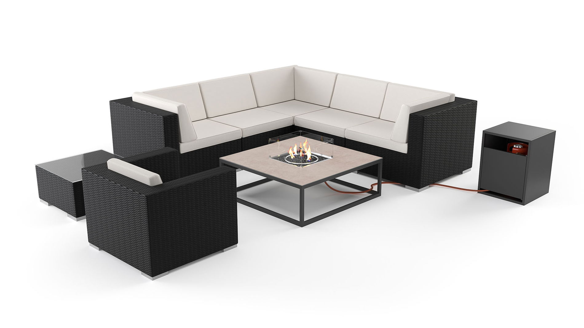 Epona M mit Feuertisch Condor 50 mbar