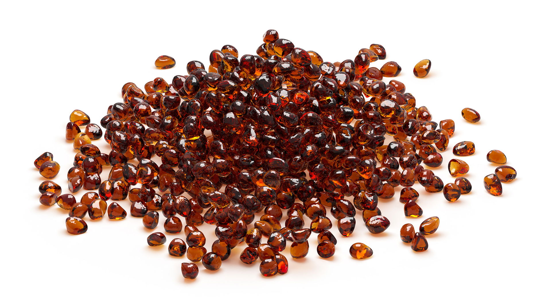 Glassteine für den Feuertisch - 1 KG