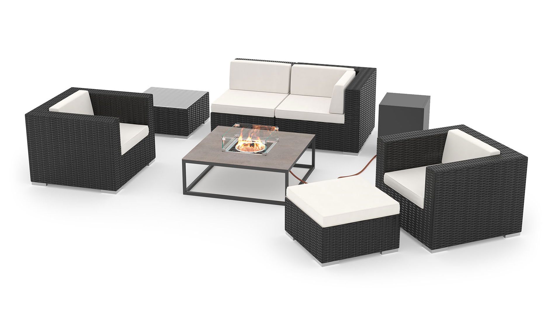 Athena S mit Feuertisch Condor 50 mbar