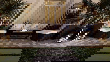 Athena M mit Feuertisch Condor 50 mbar