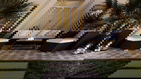 Athena M mit Feuertisch Condor 50 mbar