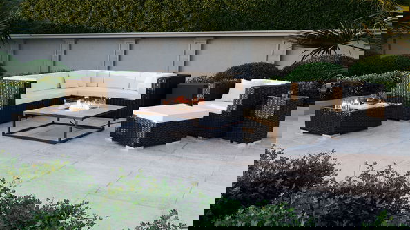 Athena L mit Feuertisch Condor 50 mbar