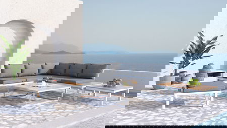 Aleana L mit Feuertisch Condor 50 mbar