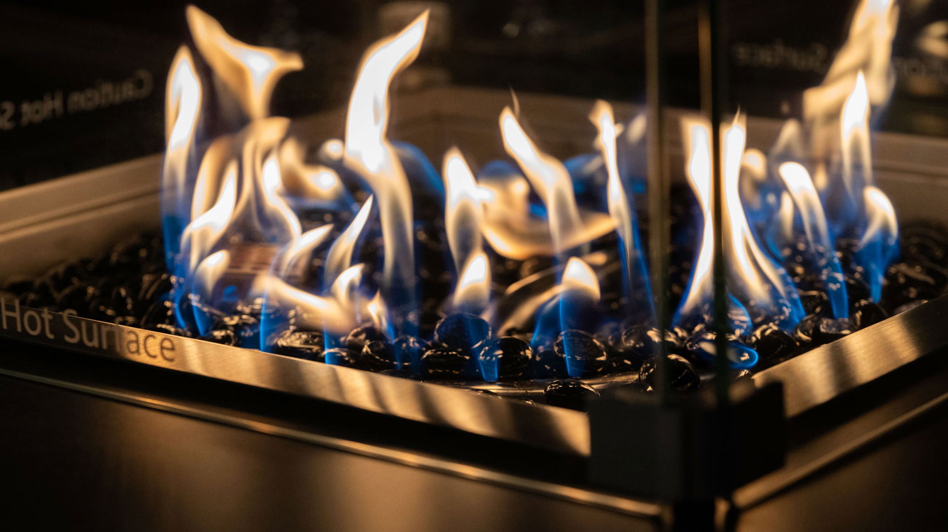 Stripe XL mit Feuertisch