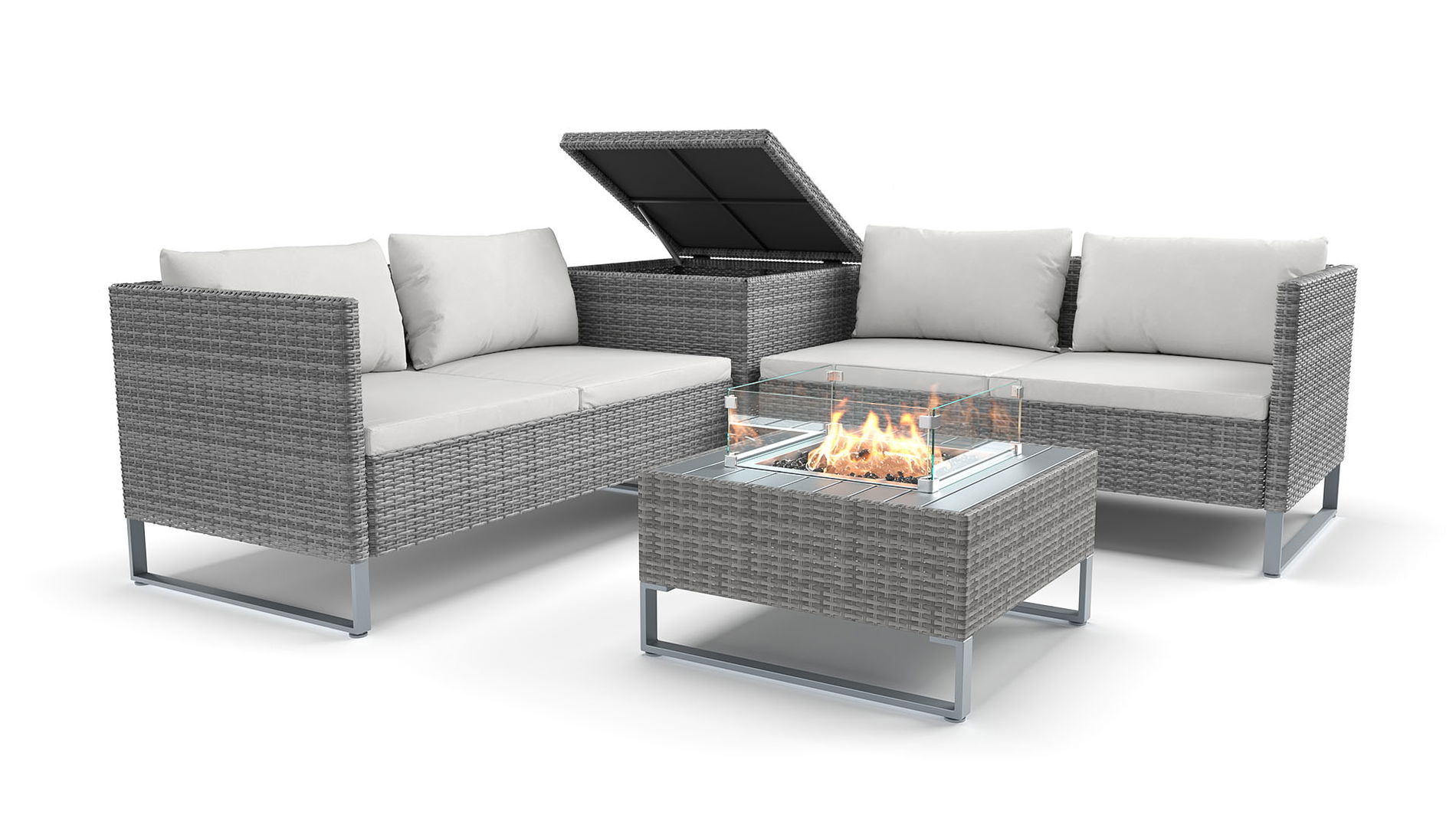 Valencia mit Feuertisch