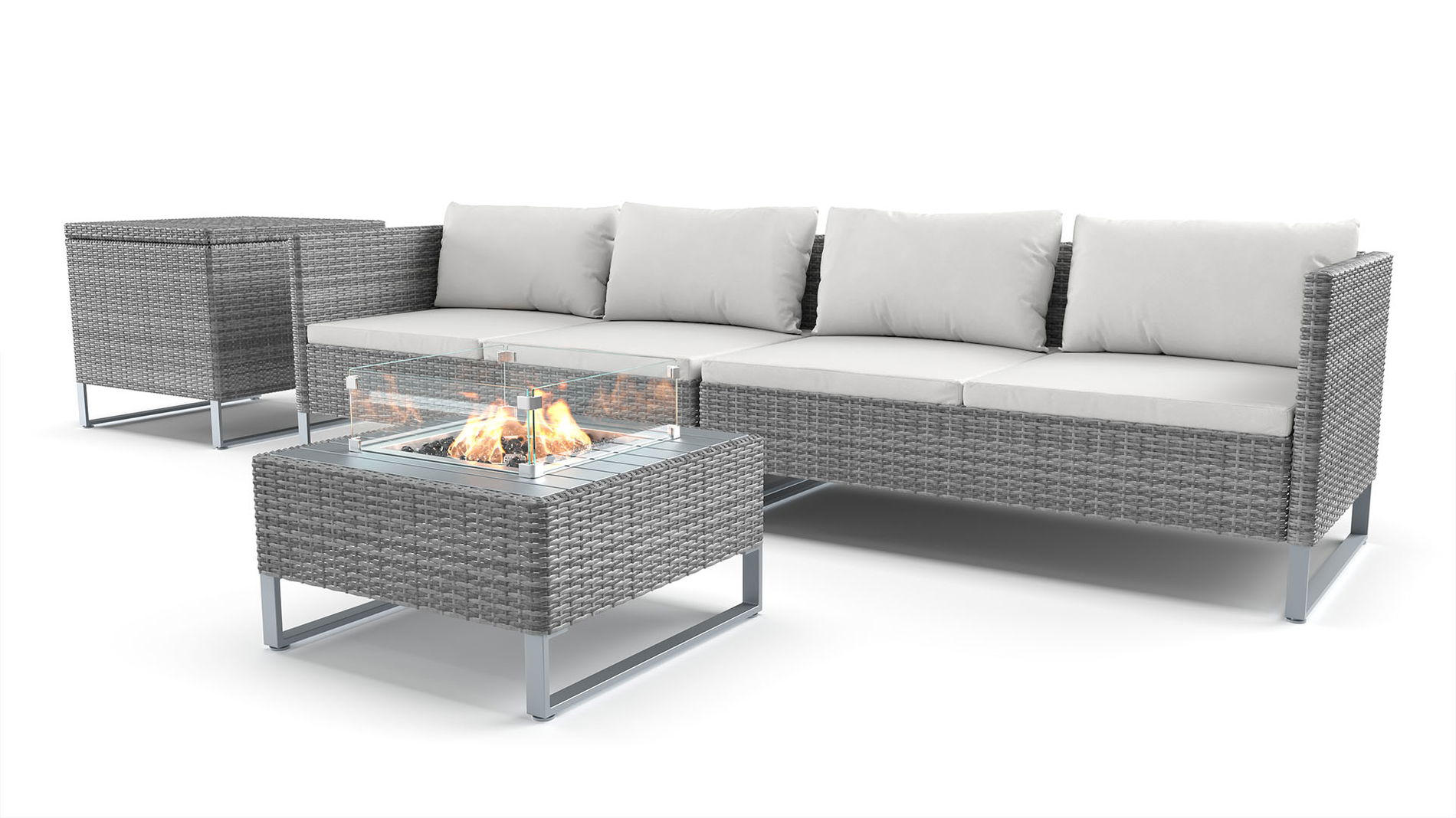 Valencia mit Feuertisch