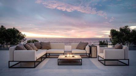 Soyo L mit Feuertisch