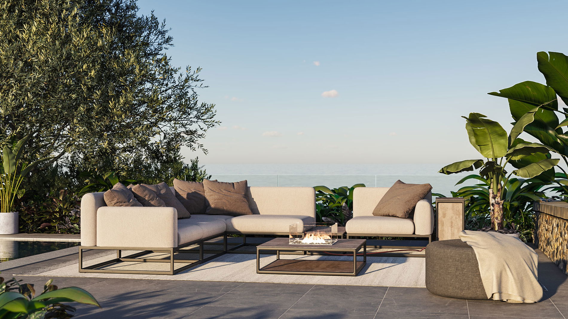 Soyo M mit Feuertisch