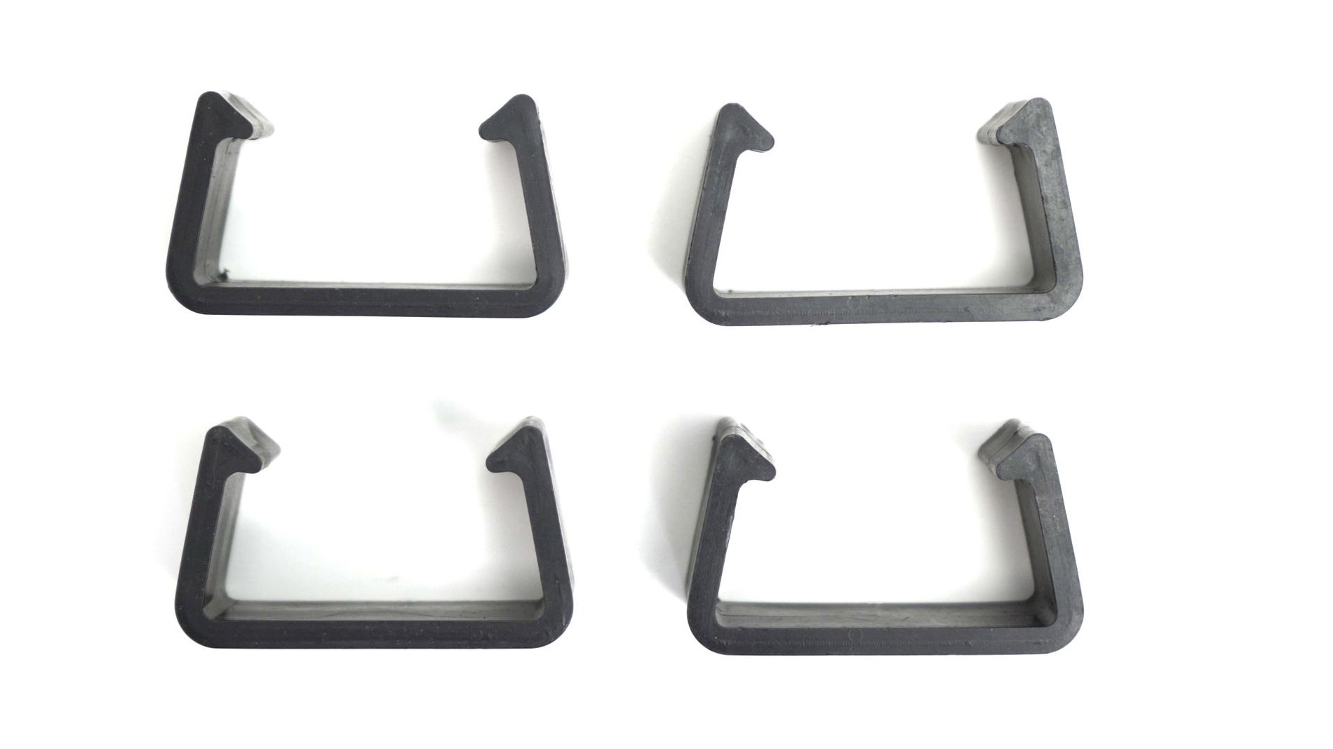 Feststellklammern Silver Line 4er Set