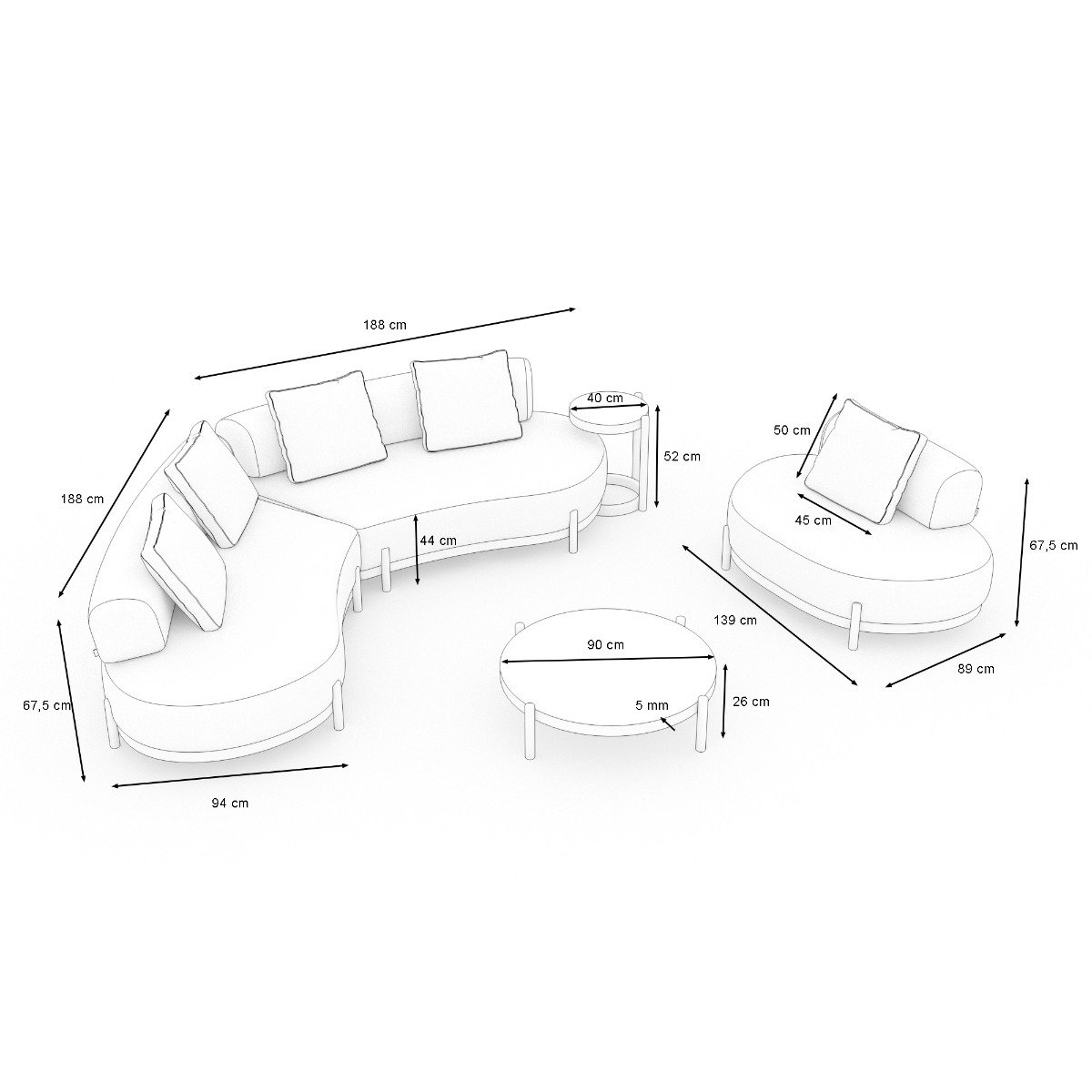 OVANA LOUNGE L