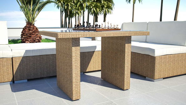 Esstisch für Lounge Sets