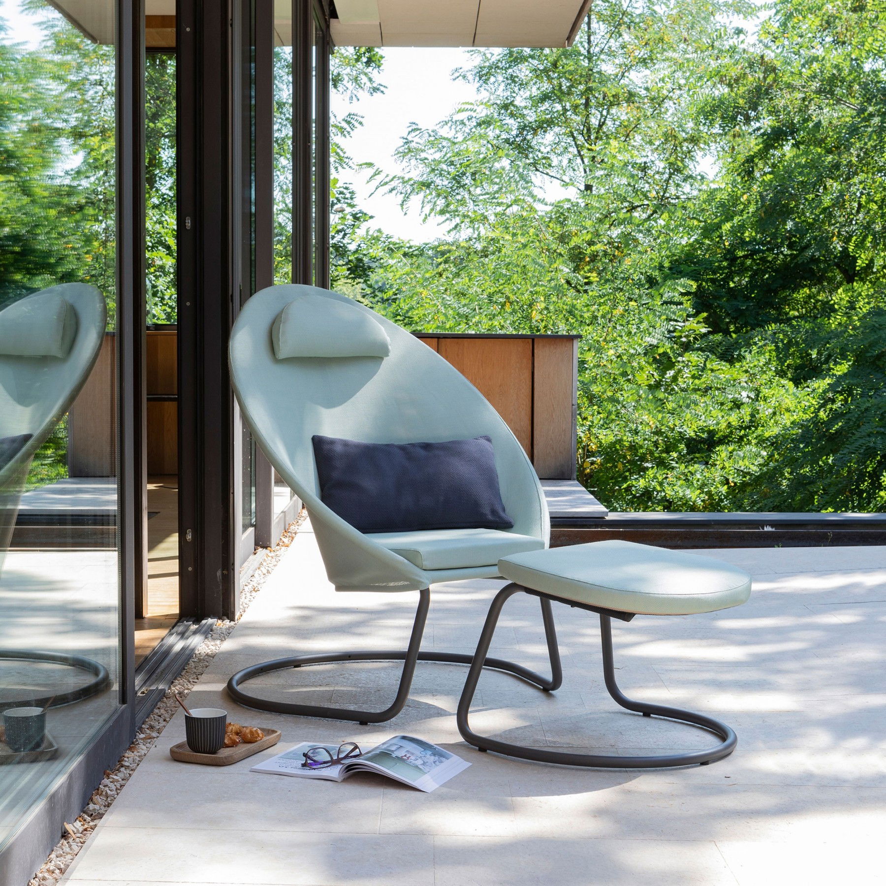 Lafuma Fussauflage cocoon hedona jade