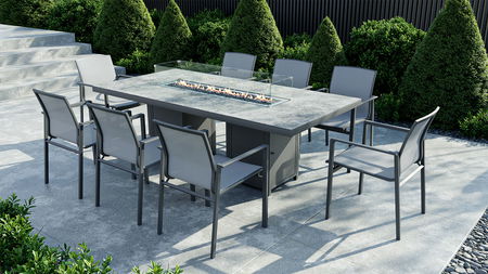 Mali Dining XL mit Feuertisch