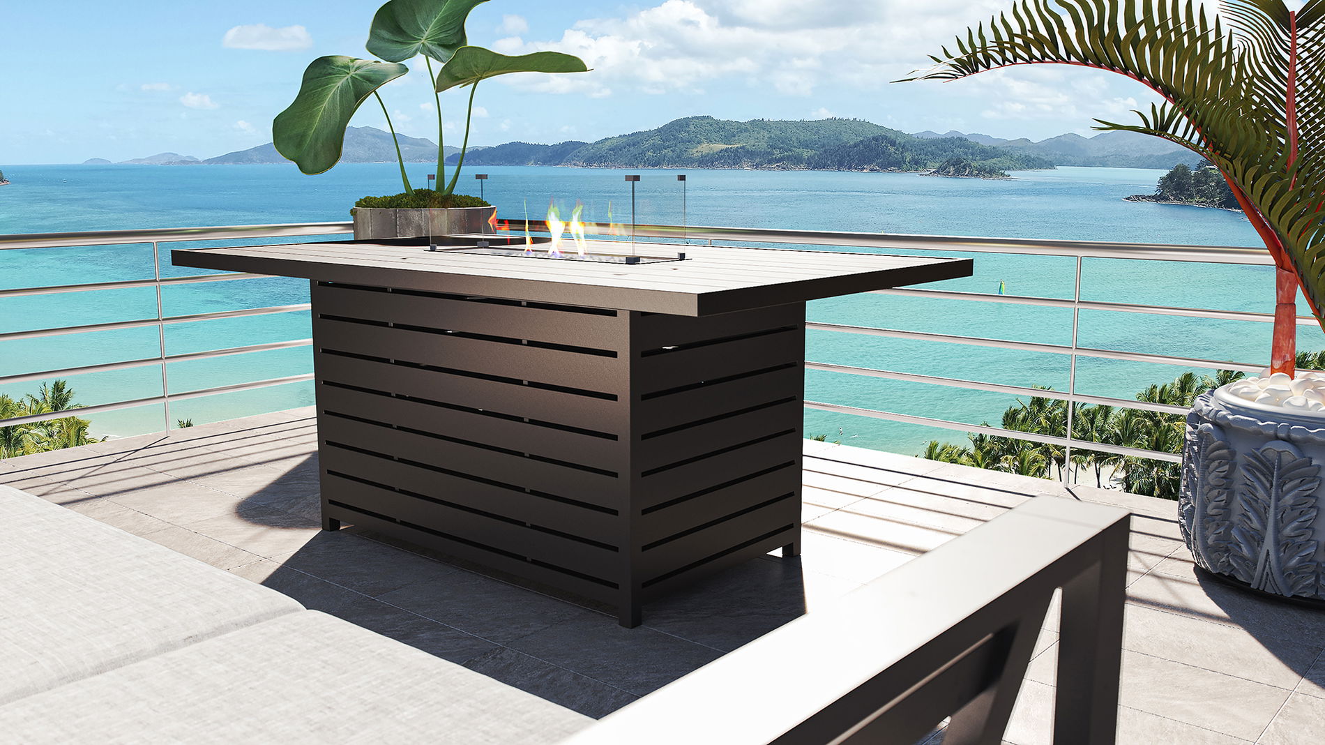 Matteo M mit Feuertisch