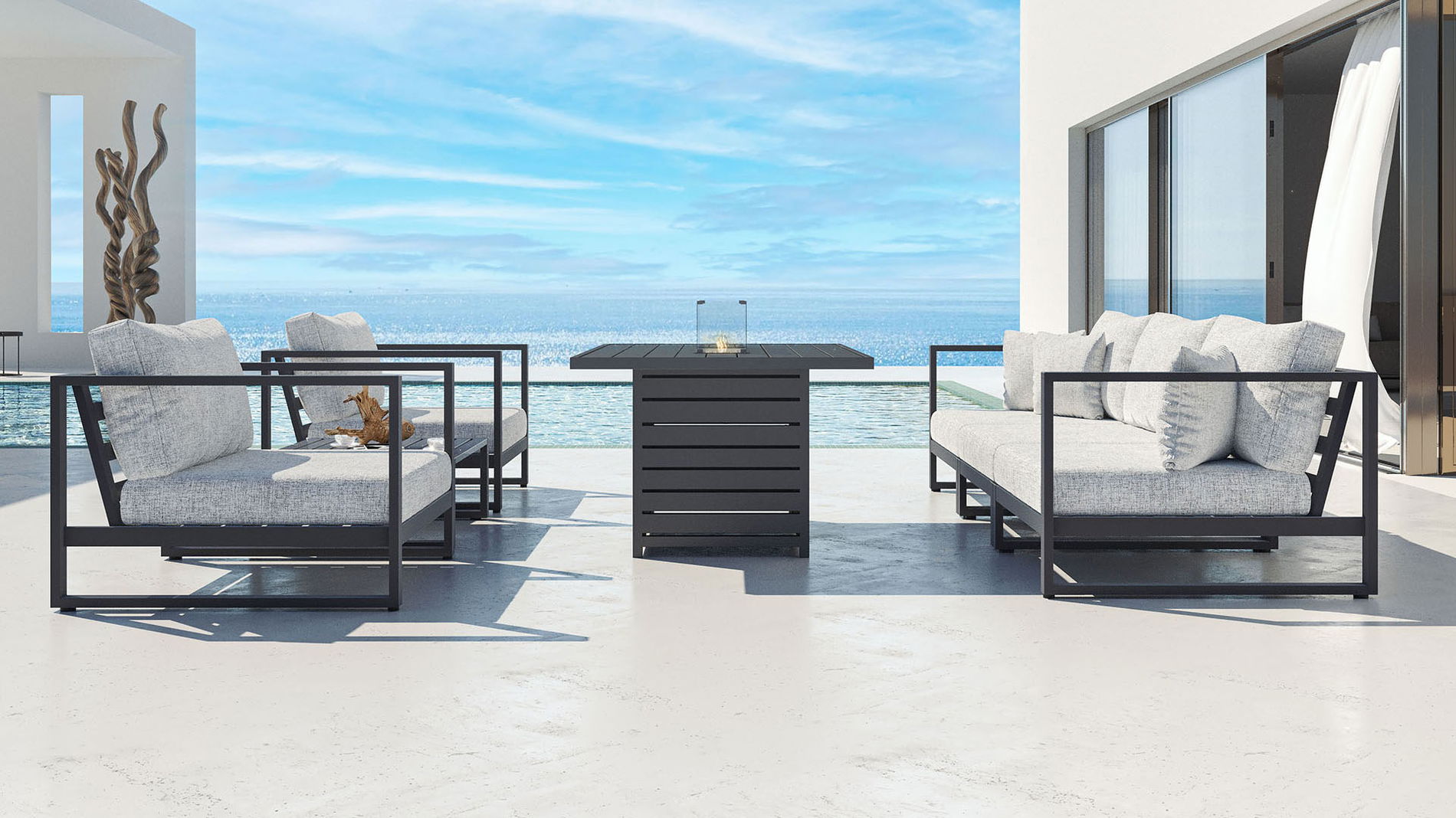 Matteo M mit Feuertisch