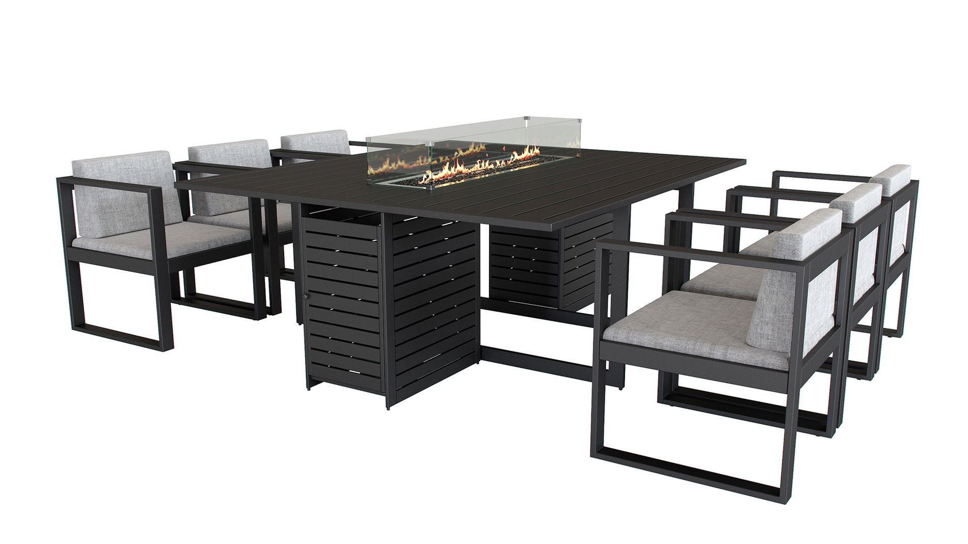 Ricardo mit Feuertisch