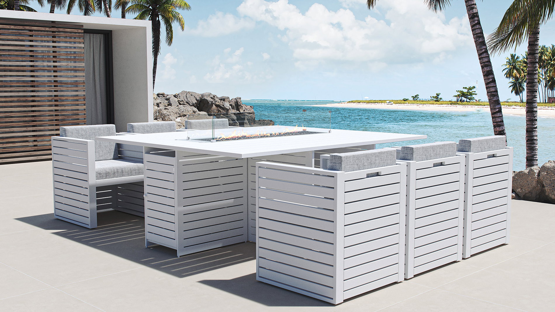 RN-2 with Firepit-aluminium_white
