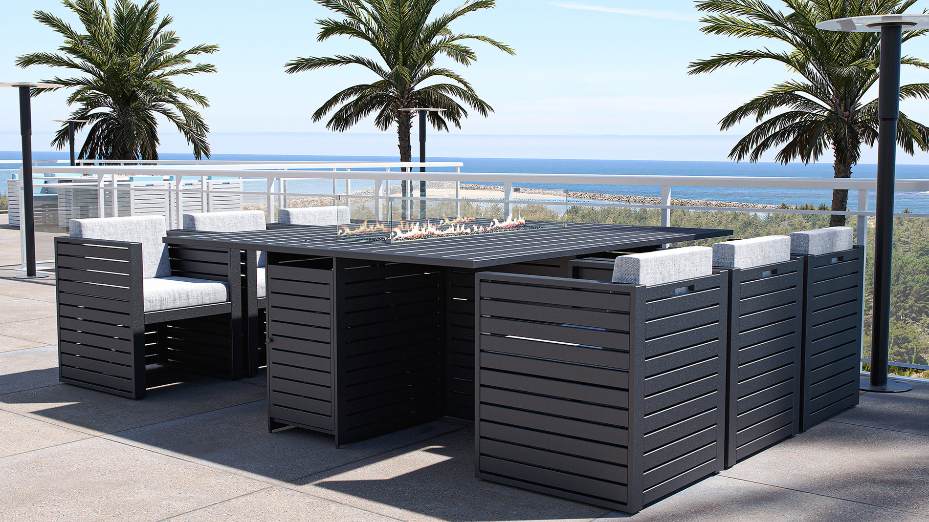 RN-2 with Firepit-aluminium_white