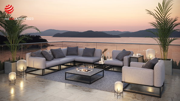 Soyo L with Firepit 30 mbar