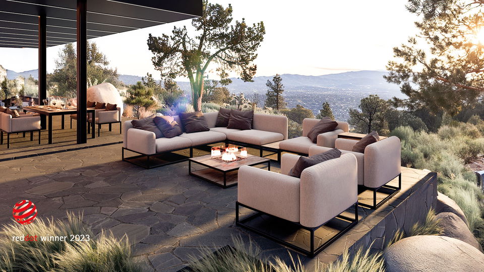 Soyo XL mit Feuertisch