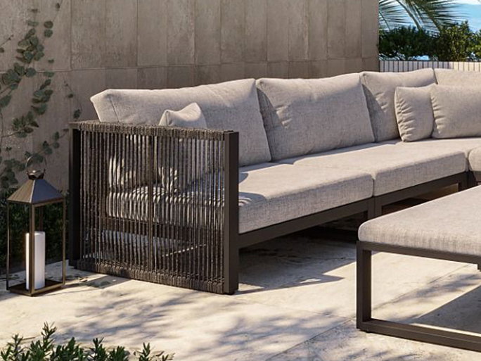 Rope Dunkelgrau Meliert Möbel