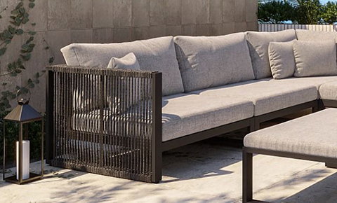 Rope Dunkelgrau Meliert Ambiente