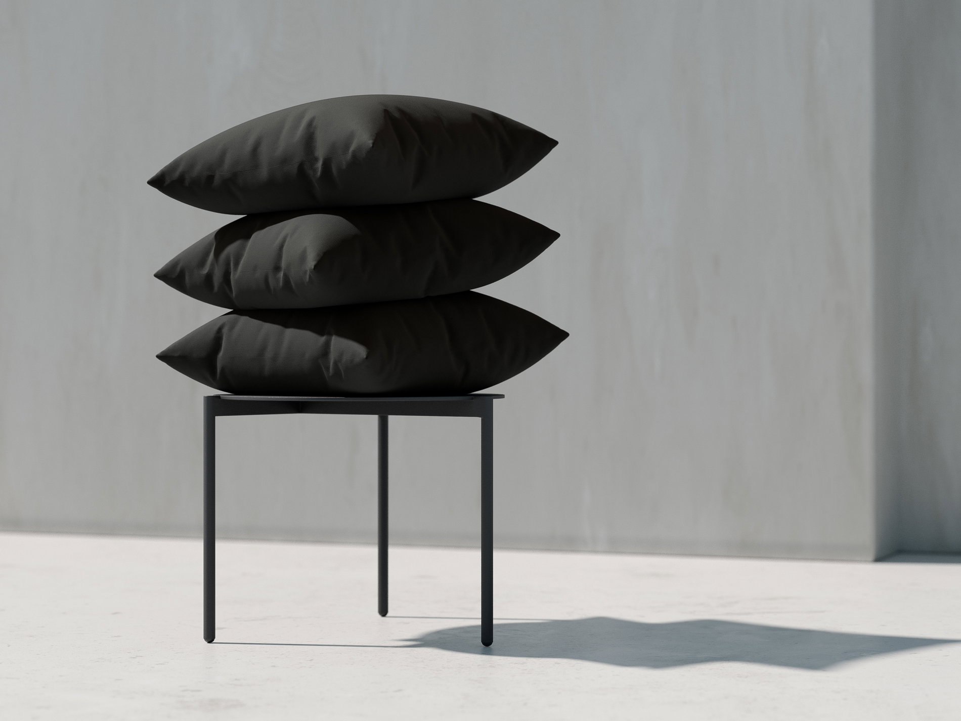 Bezugsstoff Schwarz Detail